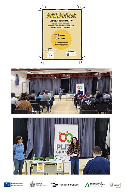 &copy;Ayto.Granada: Charla informativa de Arraigos en el CMSS Norte