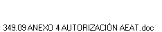 349.09 ANEXO 4 AUTORIZACI�N AEAT.doc