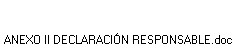 ANEXO II DECLARACI�N RESPONSABLE.doc