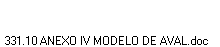 331.10 ANEXO IV MODELO DE AVAL.doc
