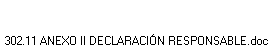302.11 ANEXO II DECLARACI�N RESPONSABLE.doc