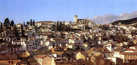 vista general del barrio del albaic�n