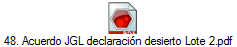 48. Acuerdo JGL declaración desierto Lote 2.pdf