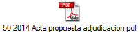 50.2014 Acta propuesta adjudicacion.pdf