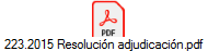 223.2015 Resolucin adjudicacin.pdf