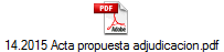 14.2015 Acta propuesta adjudicacion.pdf