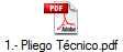 1.- Pliego T�cnico.pdf