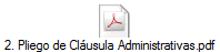 2. Pliego de Cl�usula Administrativas.pdf