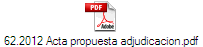 62.2012 Acta propuesta adjudicacion.pdf