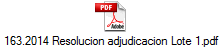 163.2014 Resolucion adjudicacion Lote 1.pdf