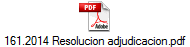 161.2014 Resolucion adjudicacion.pdf