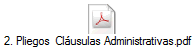 2. Pliegos  Cl�usulas Administrativas.pdf