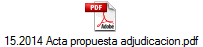 15.2014 Acta propuesta adjudicacion.pdf