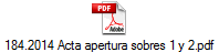 184.2014 Acta apertura sobres 1 y 2.pdf