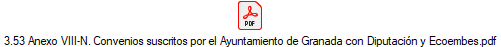 3.53 Anexo VIII-N. Convenios suscritos por el Ayuntamiento de Granada con Diputaci�n y Ecoembes.pdf