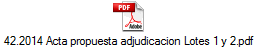42.2014 Acta propuesta adjudicacion Lotes 1 y 2.pdf
