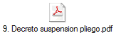 9. Decreto suspension pliego.pdf