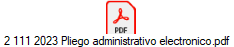 2 111 2023 Pliego administrativo electronico.pdf