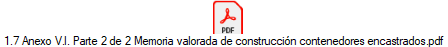 1.7 Anexo V.l. Parte 2 de 2 Memoria valorada de construcci�n contenedores encastrados.pdf