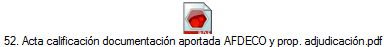 52. Acta calificaci�n documentaci�n aportada AFDECO y prop. adjudicaci�n.pdf