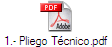 1.- Pliego T�cnico.pdf