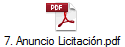 7. Anuncio Licitaci�n.pdf