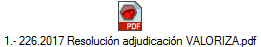 1.- 226.2017 Resoluci�n adjudicaci�n VALORIZA.pdf