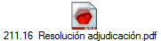 211.16  Resoluci�n adjudicaci�n.pdf