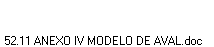 52.11 ANEXO IV MODELO DE AVAL.doc