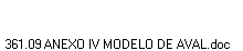 361.09 ANEXO IV MODELO DE AVAL.doc