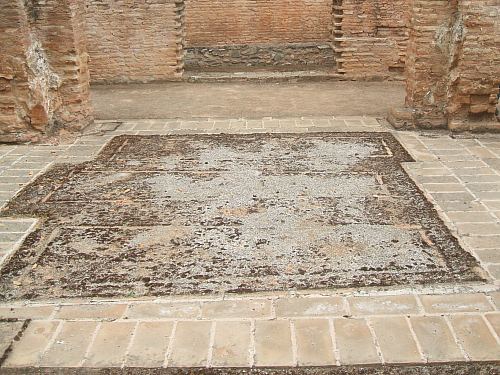 Detalle de la Rauda (cementerio) de la Alhambra