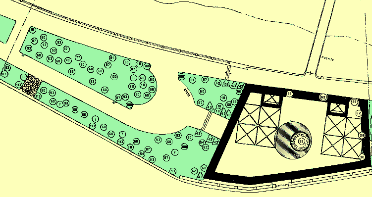 Jardines de la Bomba y el Sal&oacute;n
