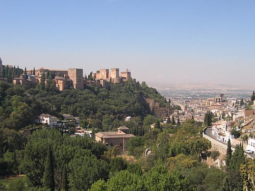 &copy;Ayto.Granada: Alhambra desde el Sacromonte
