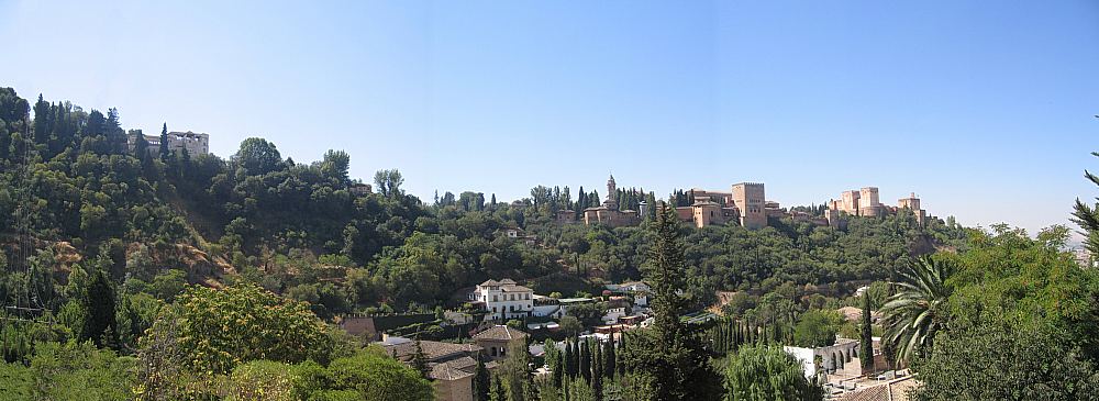 &copy;Ayto.Granada: Alhambra desde el Sacromonte