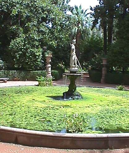 Carmen de los Mrtires: Jardn Francs