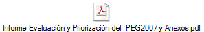 Informe Evaluaci�n y Priorizaci�n del  PEG2007 y Anexos.pdf