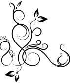 Bordados : Esquina decoraci�n elegante