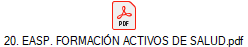 20. EASP. FORMACI�N ACTIVOS DE SALUD.pdf