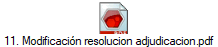 11. Modificaci�n resolucion adjudicacion.pdf