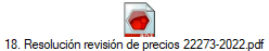 18. Resolucin revisin de precios 22273-2022.pdf