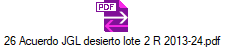 26 Acuerdo JGL desierto lote 2 R 2013-24.pdf