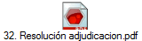 32. Resoluci�n adjudicacion.pdf