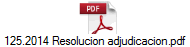 125.2014 Resolucion adjudicacion.pdf