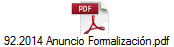 92.2014 Anuncio Formalizacin.pdf