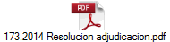 173.2014 Resolucion adjudicacion.pdf