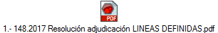 1.- 148.2017 Resoluci�n adjudicaci�n LINEAS DEFINIDAS.pdf