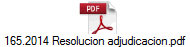 165.2014 Resolucion adjudicacion.pdf