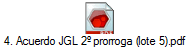 4. Acuerdo JGL 2� prorroga (lote 5).pdf
