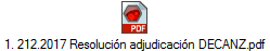 1. 212.2017 Resoluci�n adjudicaci�n DECANZ.pdf