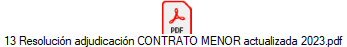 13 Resolucin adjudicacin CONTRATO MENOR actualizada 2023.pdf